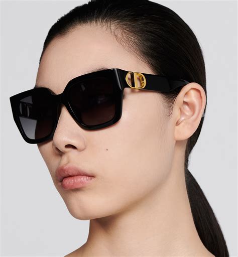 dior 30montaigne s2u|30Montaigne S2U Black Square Sunglasses .